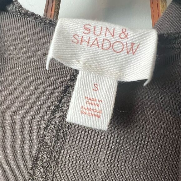 NWT Sun & Shadow Hooded Anorak Jacket Drape Front SZ S - Picture 12 of 14